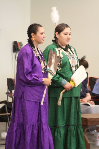 Native American dancers travel from across the state to participate in the popular event.  Photo by D.J. Gosnell